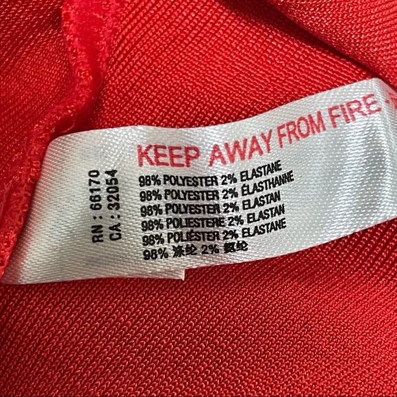 NEW FREE PEOPLE Cowls In The Club Bodysuit Love Glare Red Size XS - Picture 10 of 12